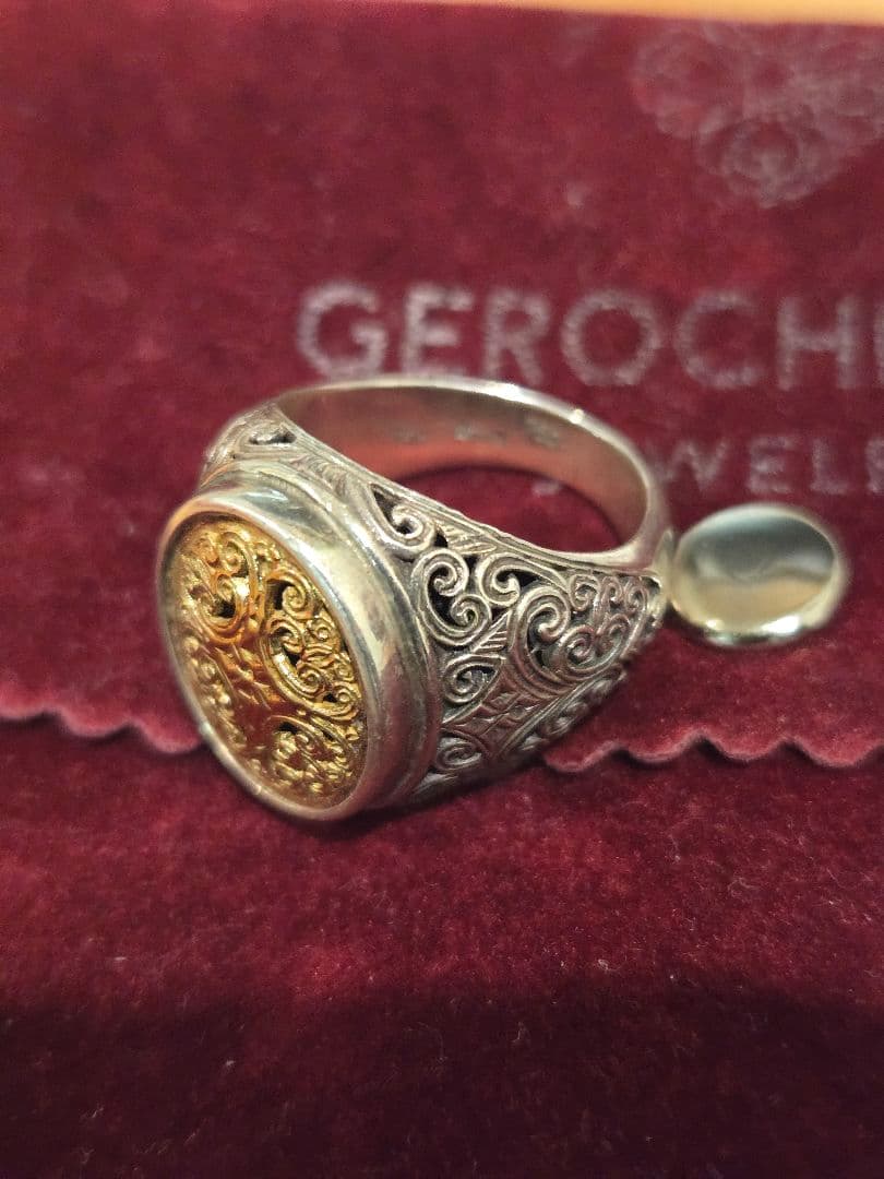 最終価格！GEROCHRISTO シルバーリング　925 k18