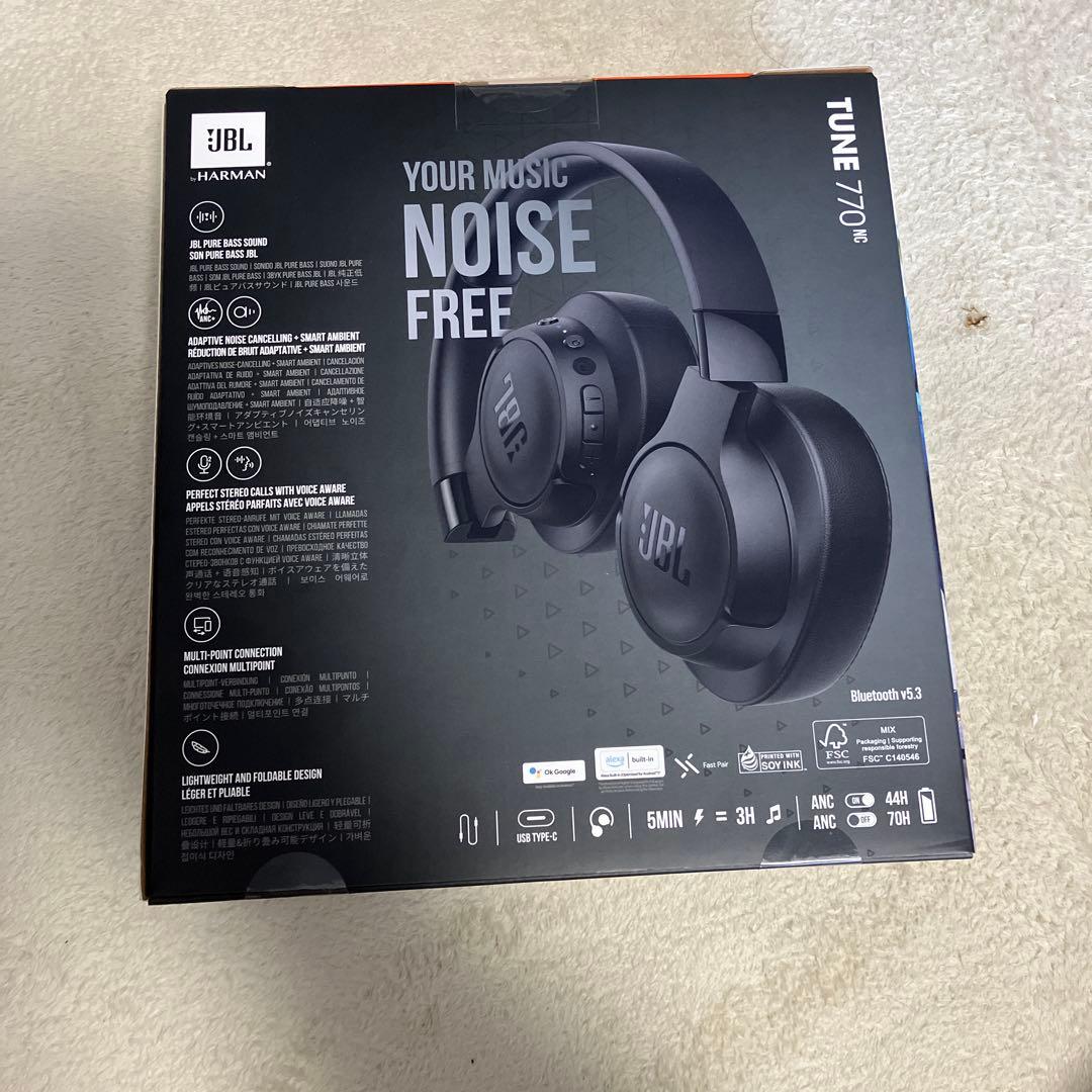 JBL　TUNE770NC BLACK