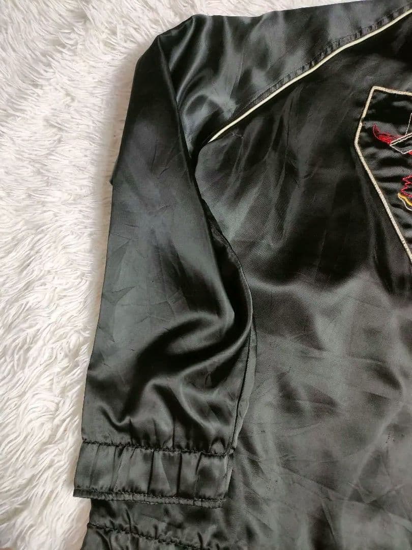 極希少　80s　Judas Priest ツアーサテンジャケット ROADIE製