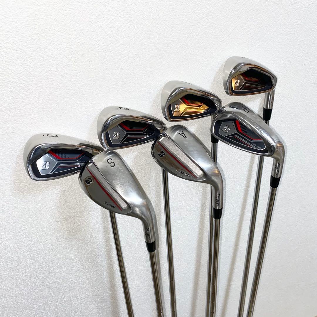 良品ブリヂストンBG-100メンズ用ゴルフクラブフルセット初心者キャディバッグ付