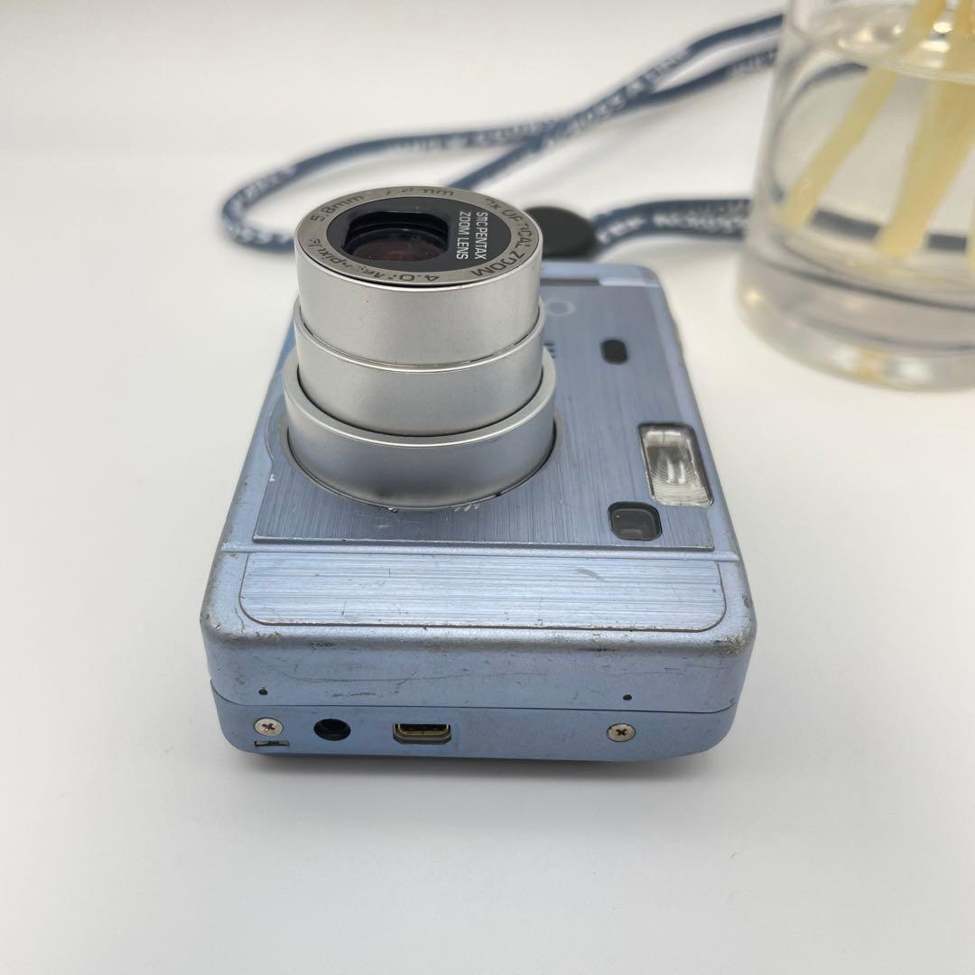 スマホ転送OK✨PENTAX Optio S40✨動作確認済 単三電池 可愛い♪