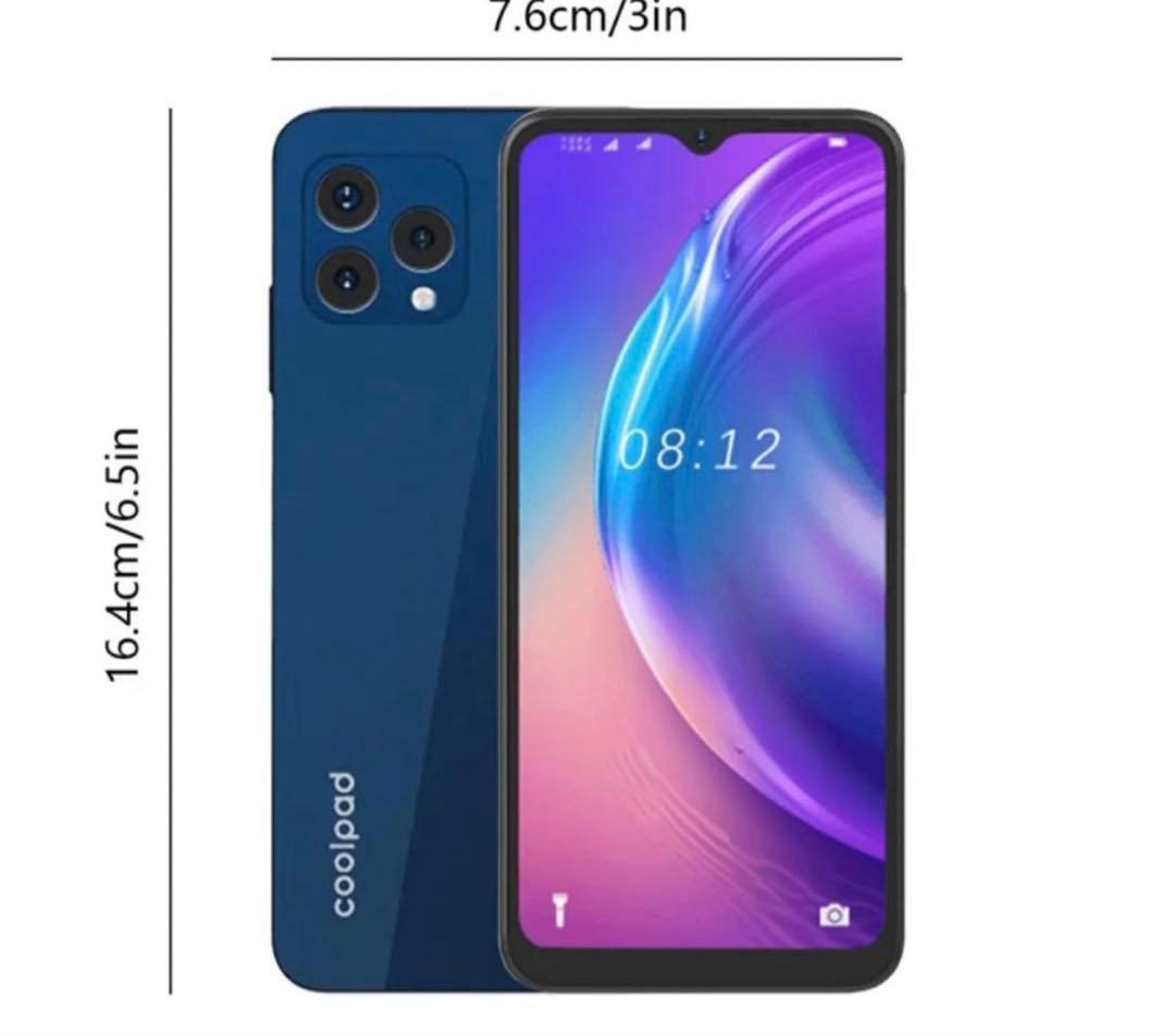 coolpad CP12 スマートフォン 8GB /128GB 新商品未満使い