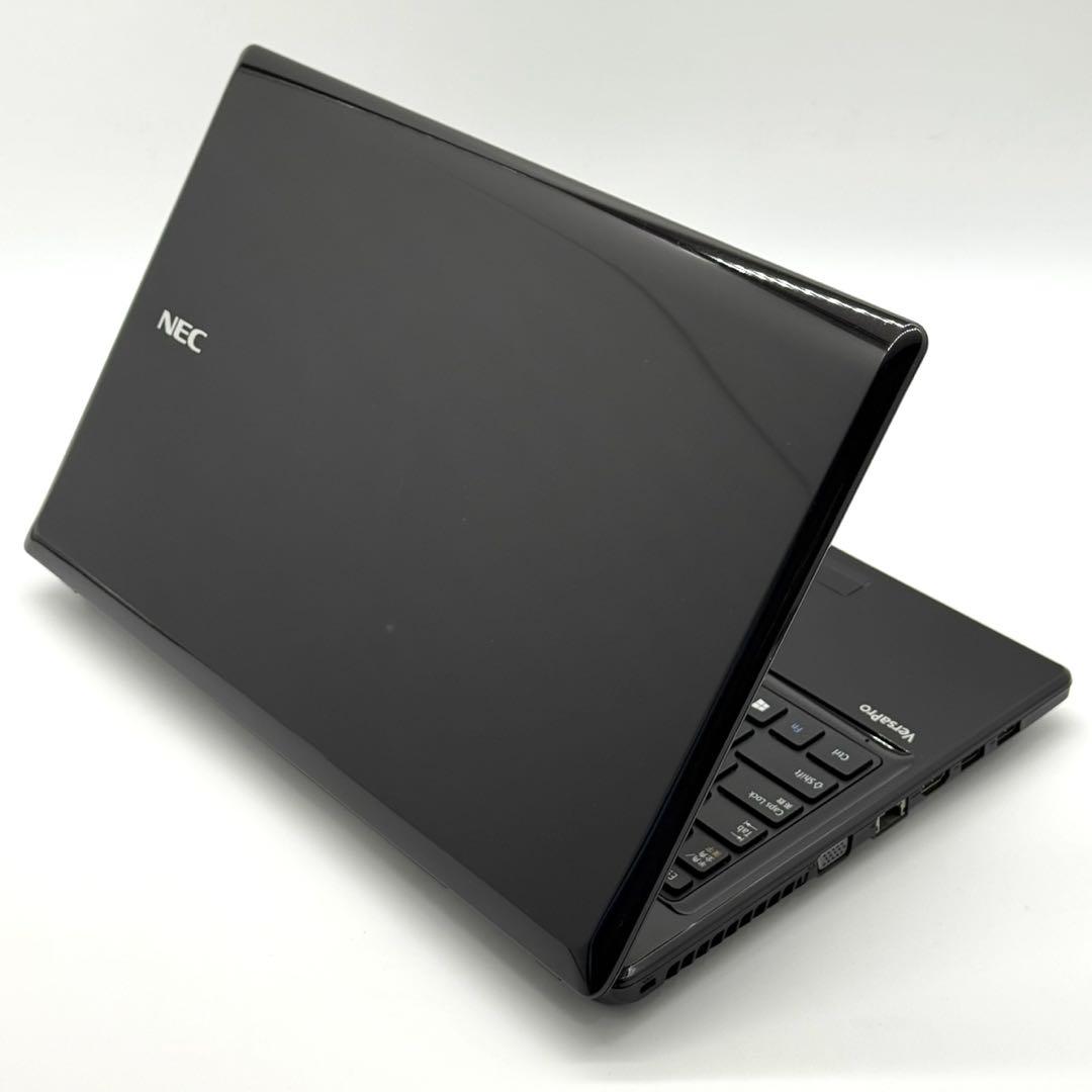 NECノートPC Celeron 8GB SSD256 バッテリー新品 DVD