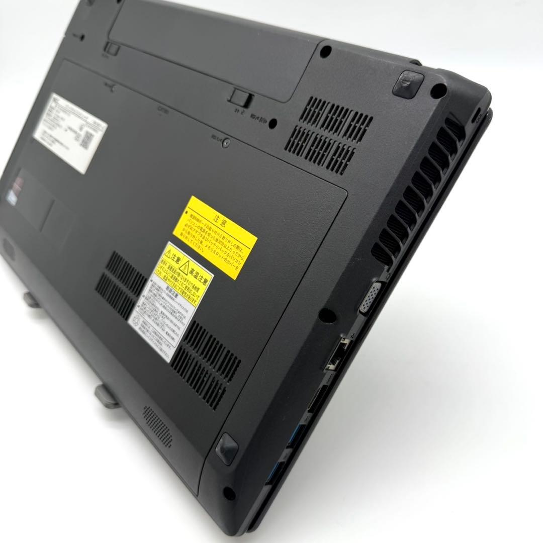 NECノートPC Celeron 8GB SSD256 バッテリー新品 DVD