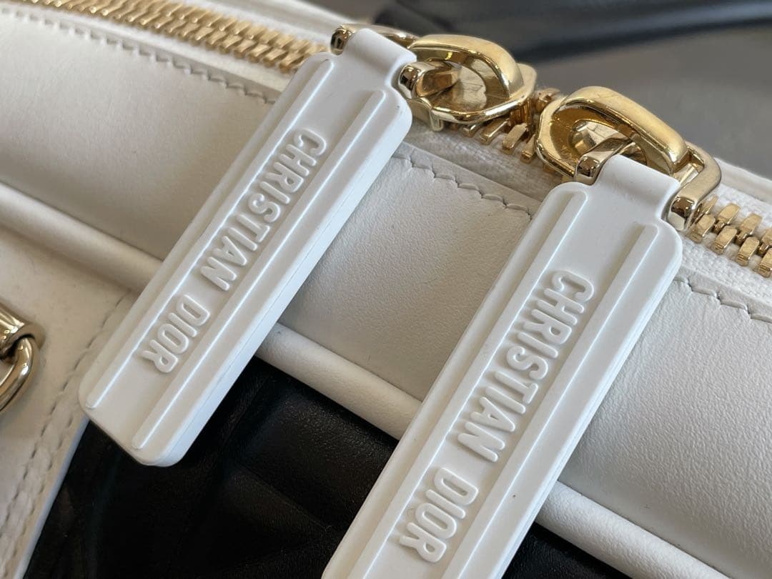 Christian Dior マクロカナージュ ボウリングバッグ ボストンバッグ