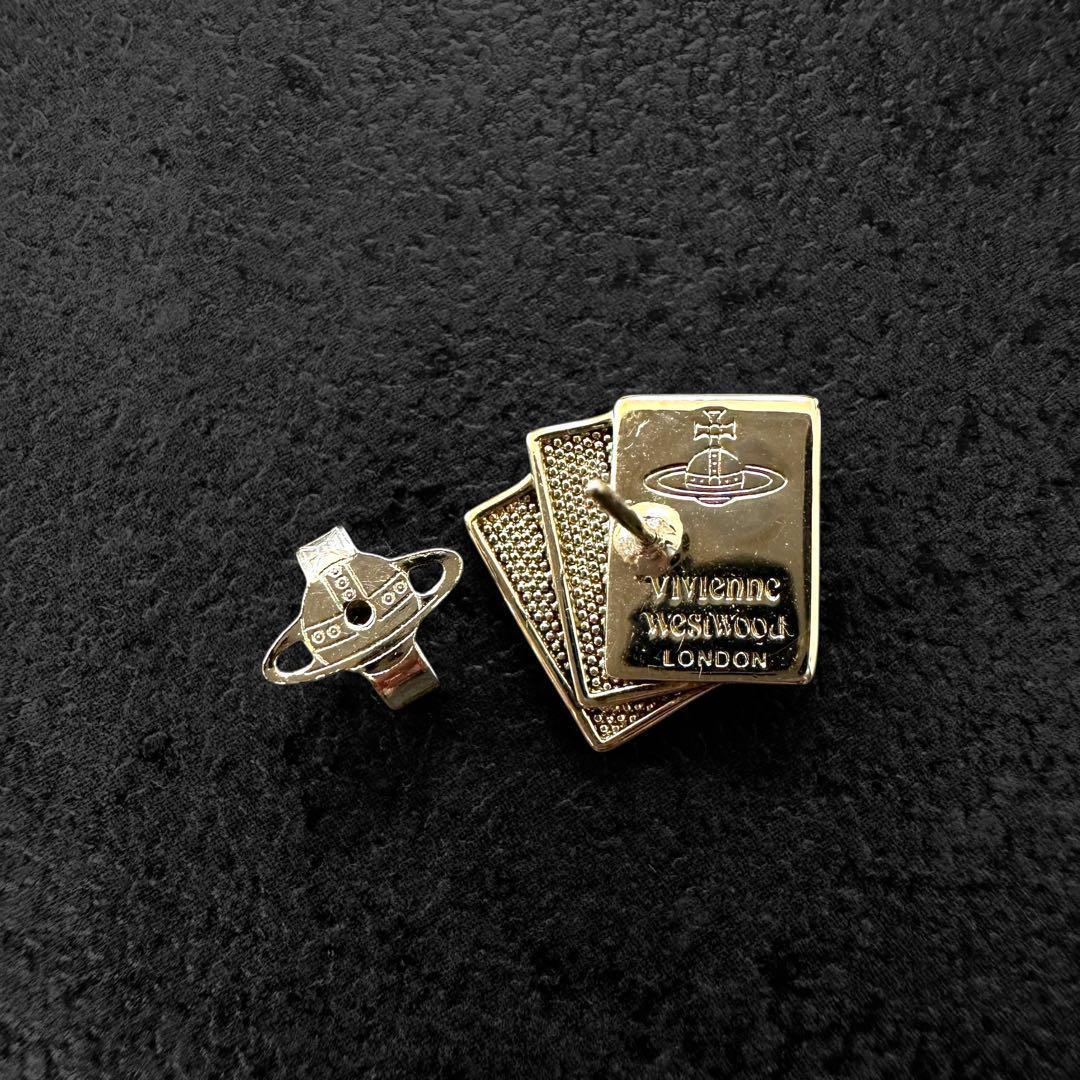 希少✨VivienneWestwood Trump Silver earring