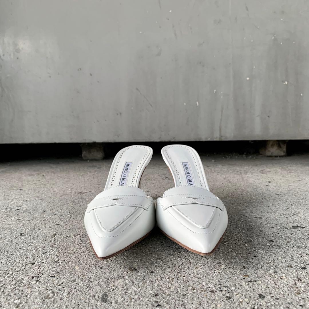 MANOLO BLAHNIK マノロブラニク CARIMU ミュール 定価14万