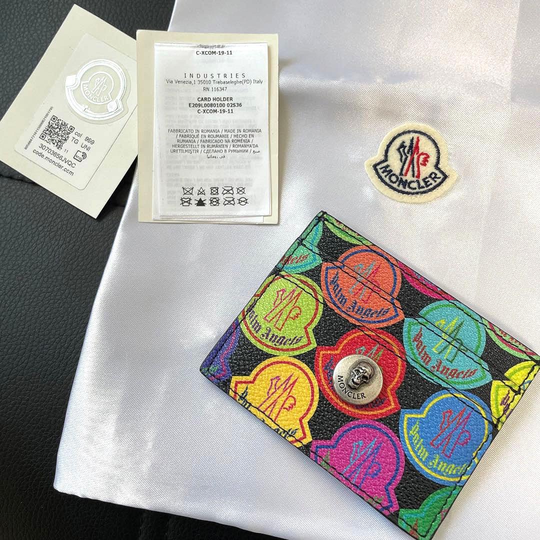 新品訳あり　MONCLER Palm Angels 名刺入れ カードケース