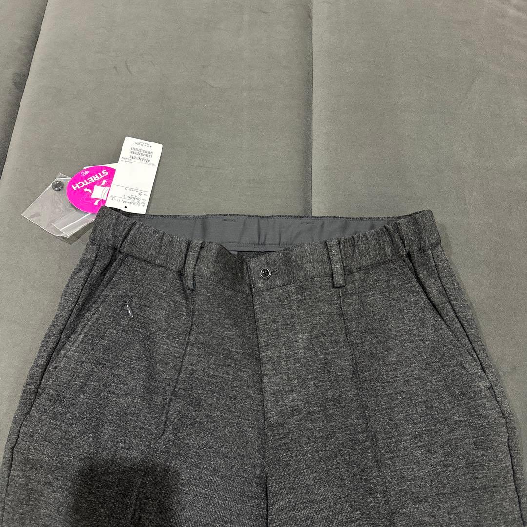 新品‼️【BEAMS GOLF】スリムフィット グレー パンツ　46 M