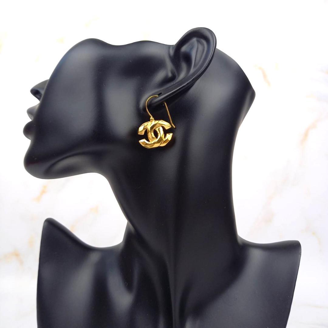 CHANEL シャネル ココマーク 99P ピアス 片耳 ゴールド ヴィンテージ