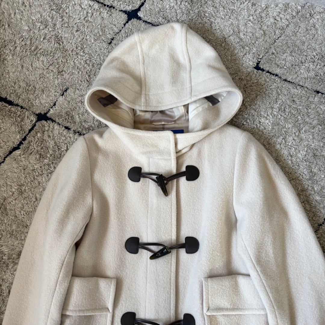 【極美品✨】ブルーレーベルクレストブリッジ　ダッフルコート　ホワイト　36 S