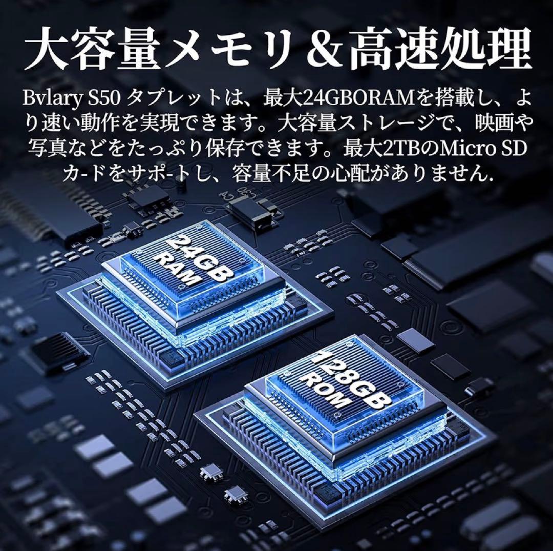 【美品】 10インチAndroid 15 タブレット 24GBRAM