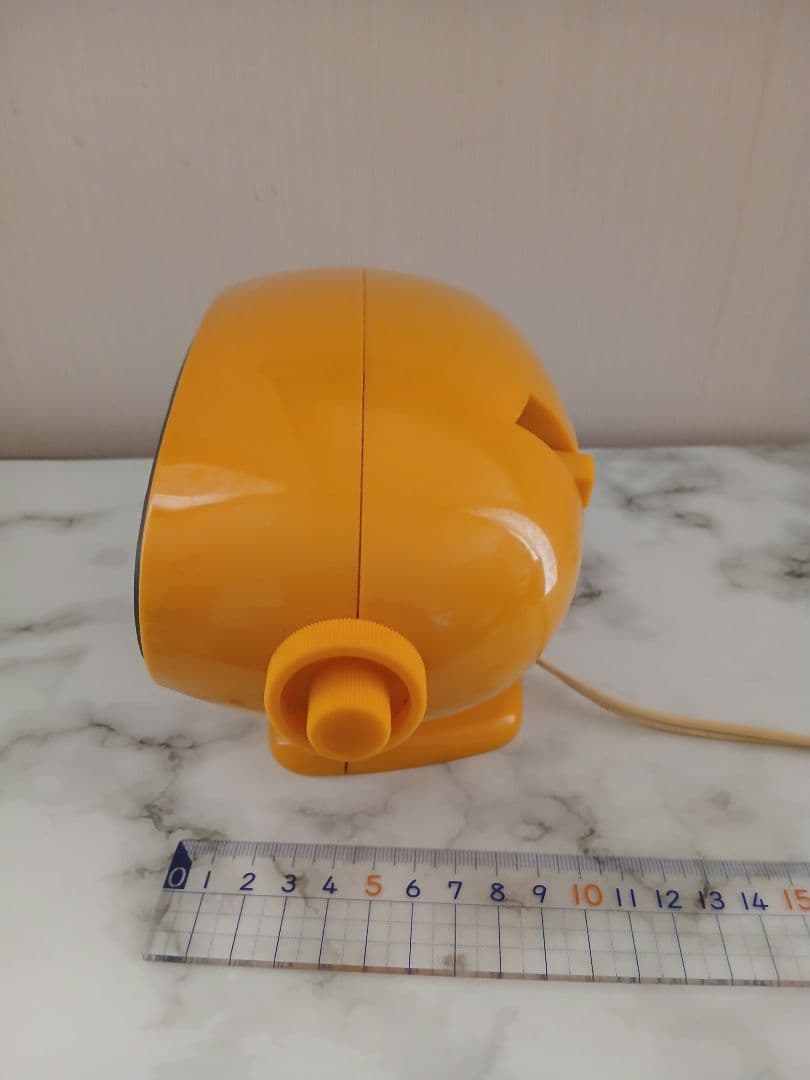 SEIKO パタパタ時計 昭和 DP618 イエロー 50/60Hz レア時計