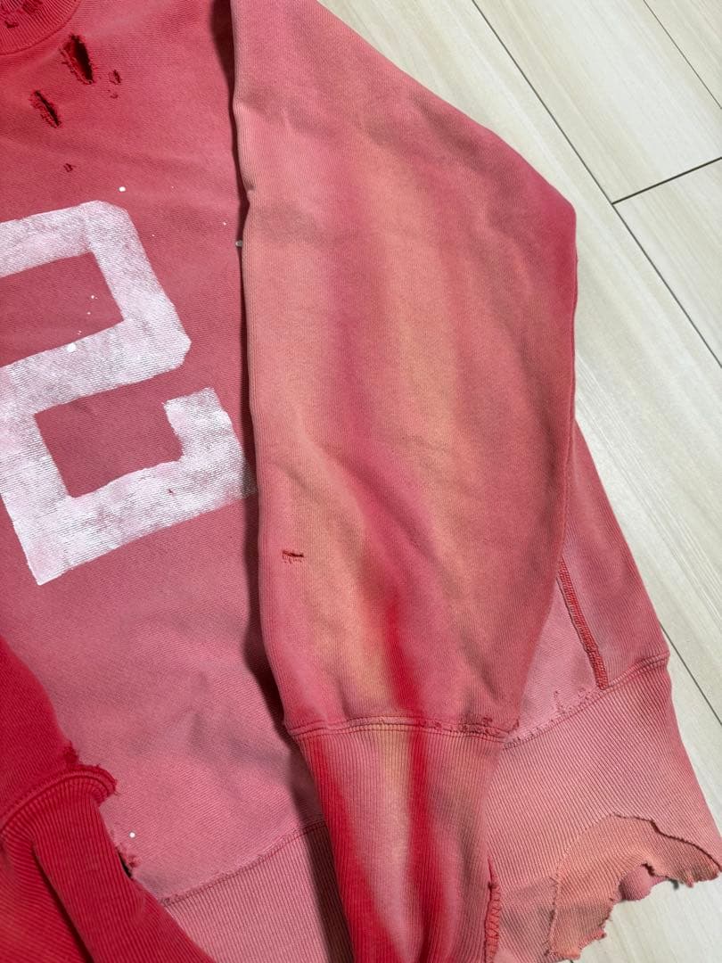 ゆ*様 Champion リバースウィーブ L ボロ