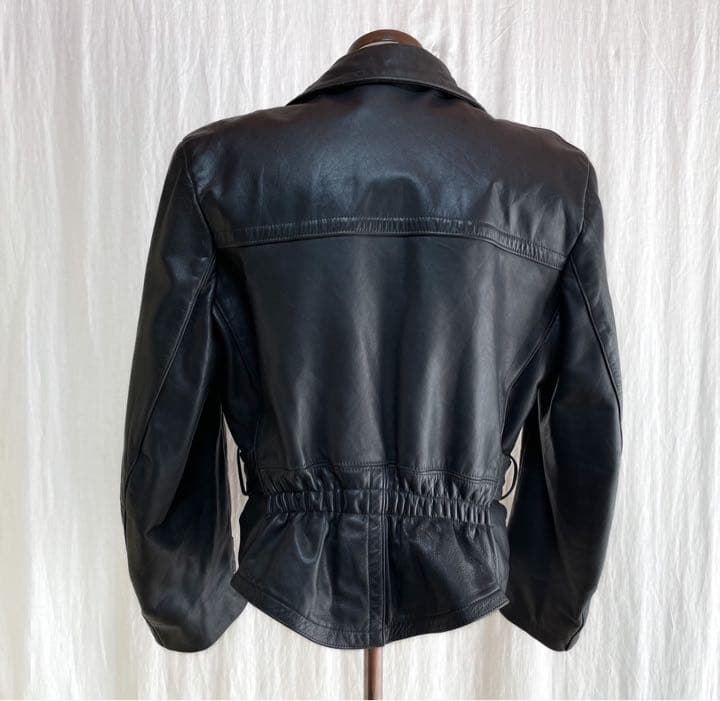 50s 60s ユーロ ヴィンテージ レザー モーターサイクルジャケット