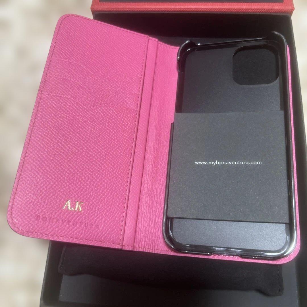 【超美品】BONAVENTURA 手帳型ケース iPhone15Pro MAX用