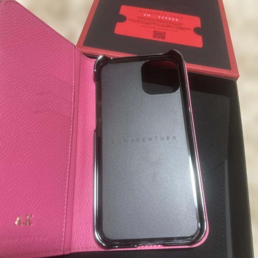 【超美品】BONAVENTURA 手帳型ケース iPhone15Pro MAX用