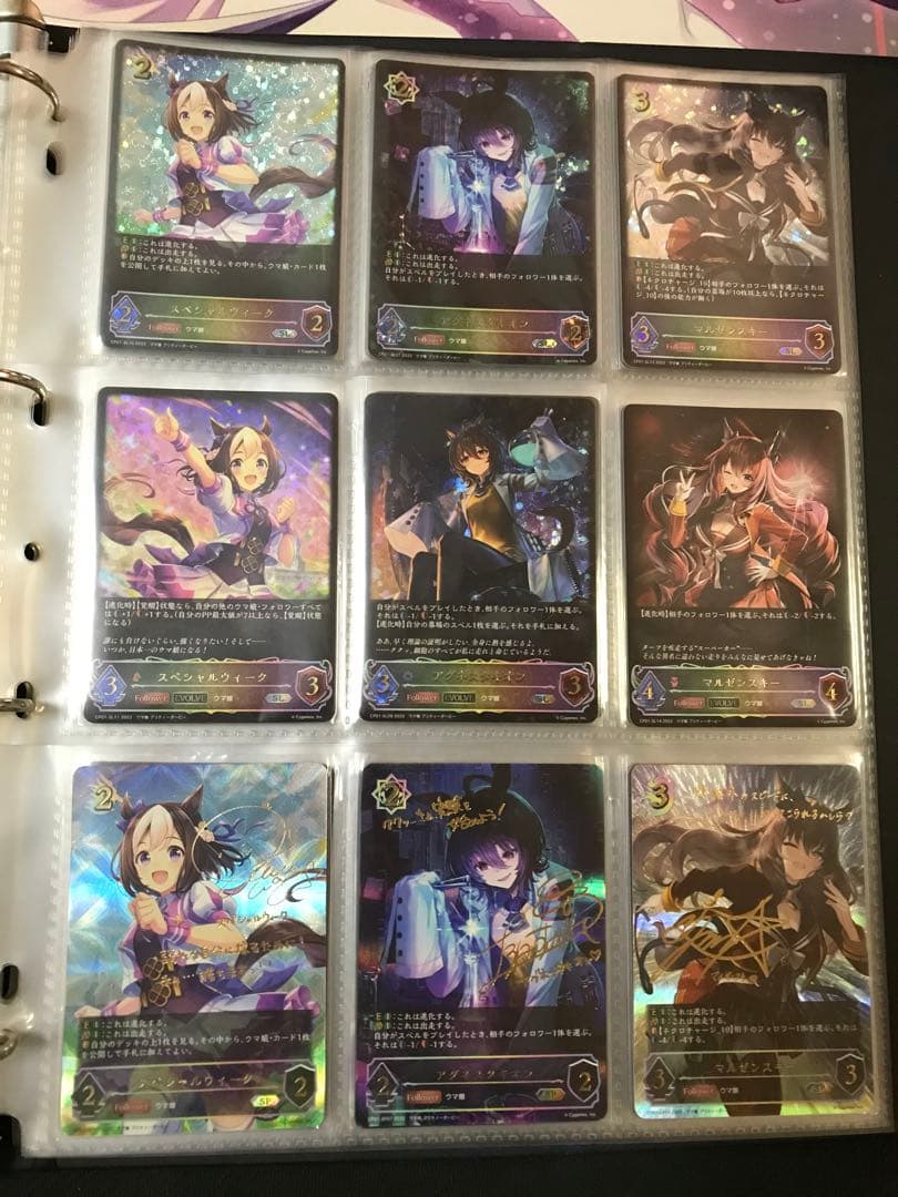 か*K様 シャドウバース エボルヴ トレーディングカードセット