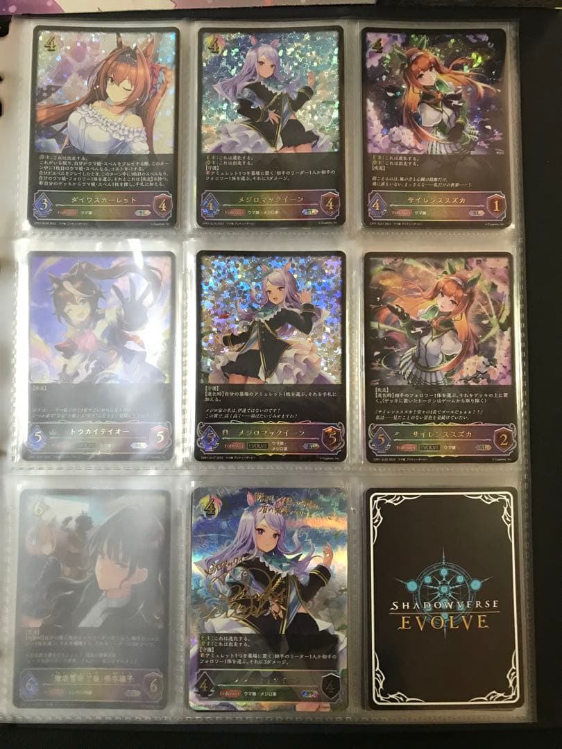 か*K様 シャドウバース エボルヴ トレーディングカードセット