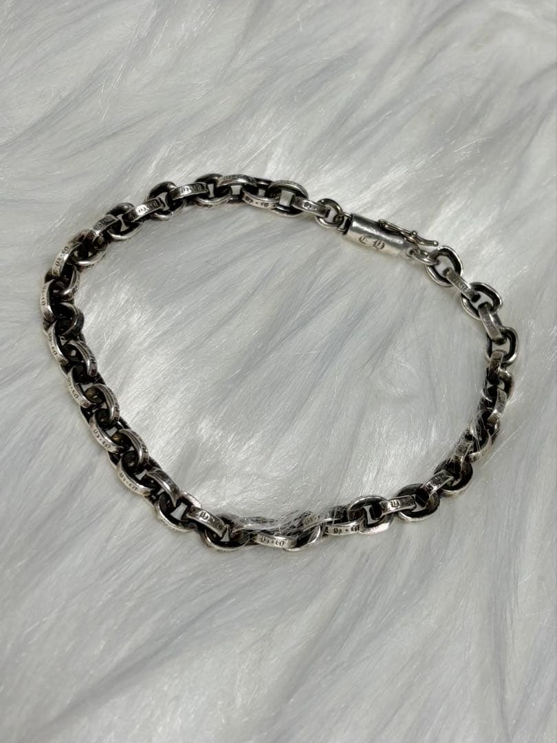 クロムハーツ　ペーパーチェーンブレスレット