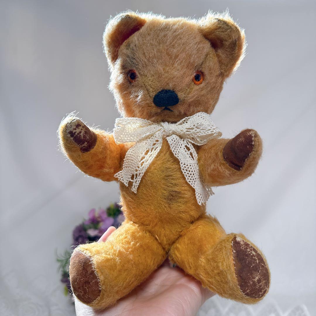 シナモン 様　❤️小さめ❤️チャドバレーテディベア　オレンジ　Chad Valley