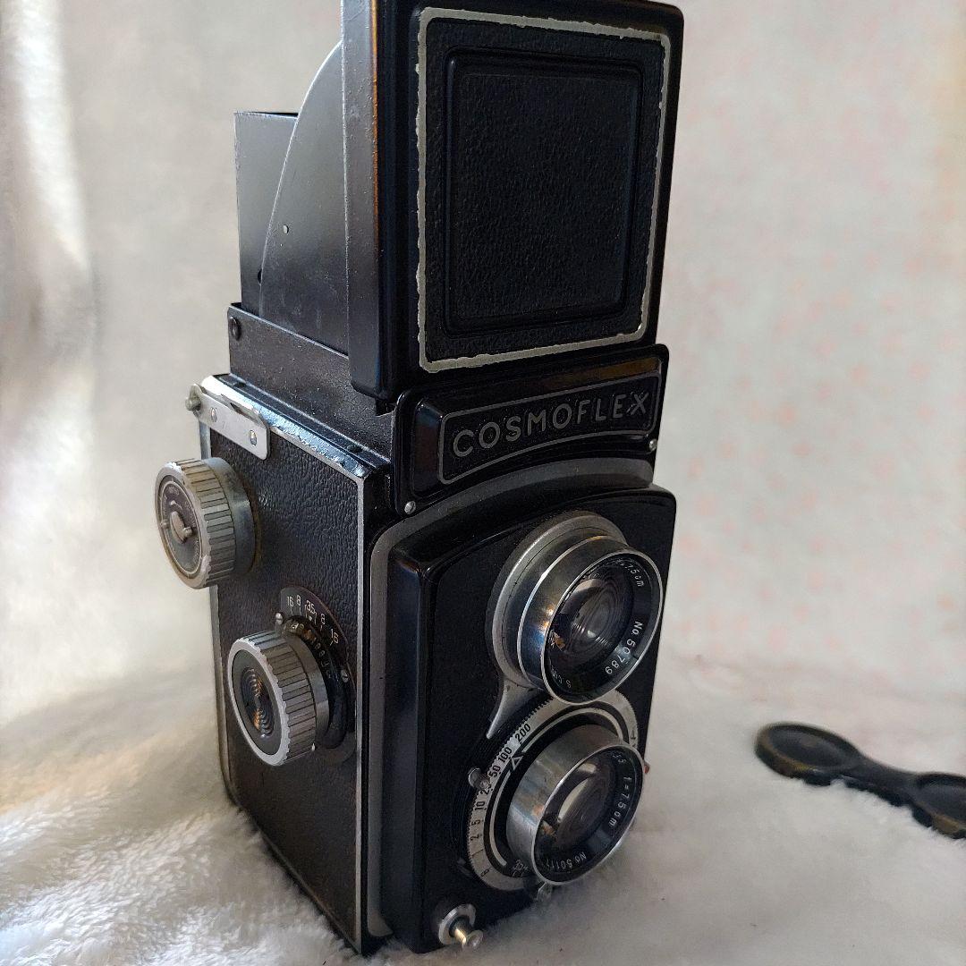 COSMOFLEX 二眼レフカメラ　昭和レトロ　レトロカメラ　ディスプレイ
