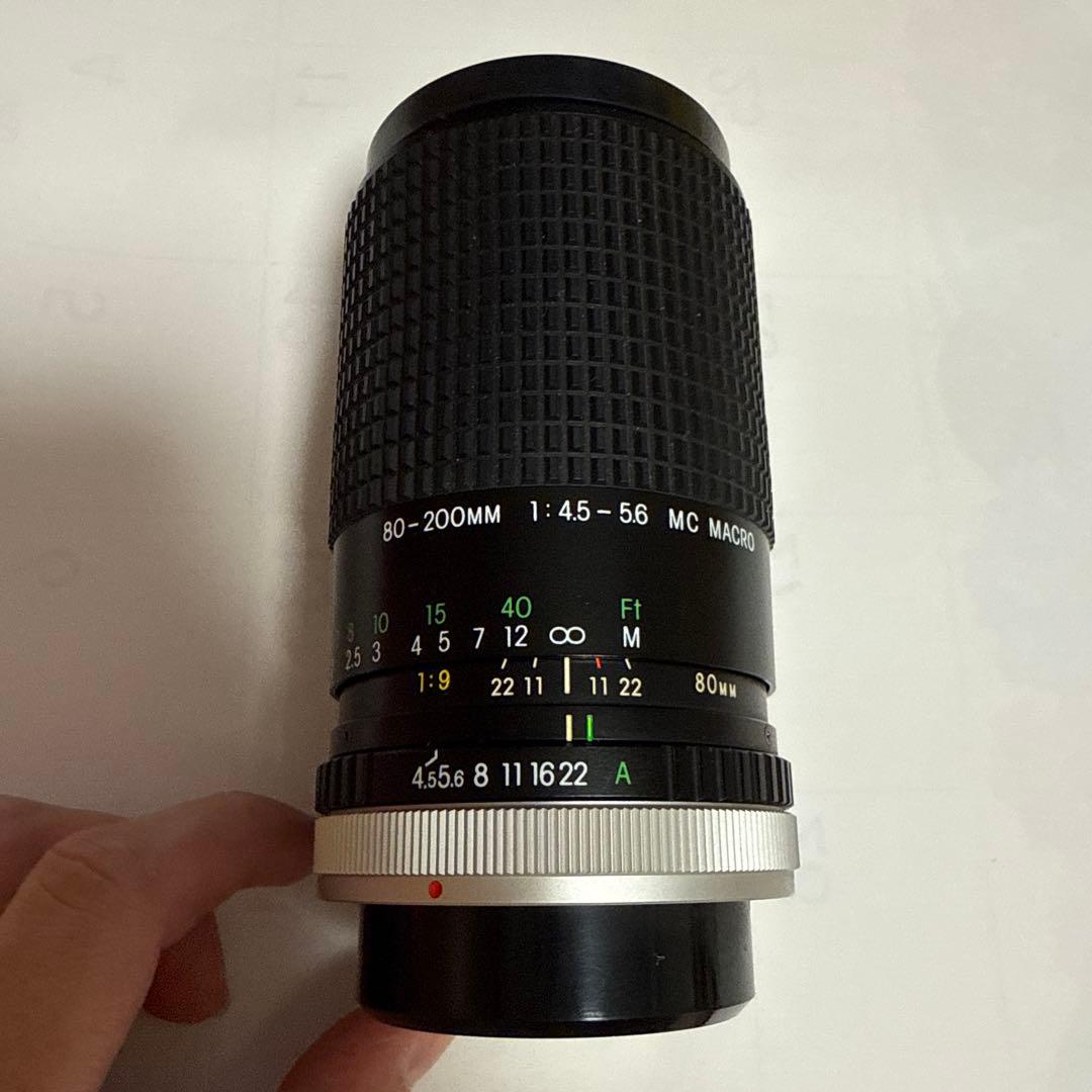 COSINA 80-200mm f/4.5-5.6 マクロズームレンズ