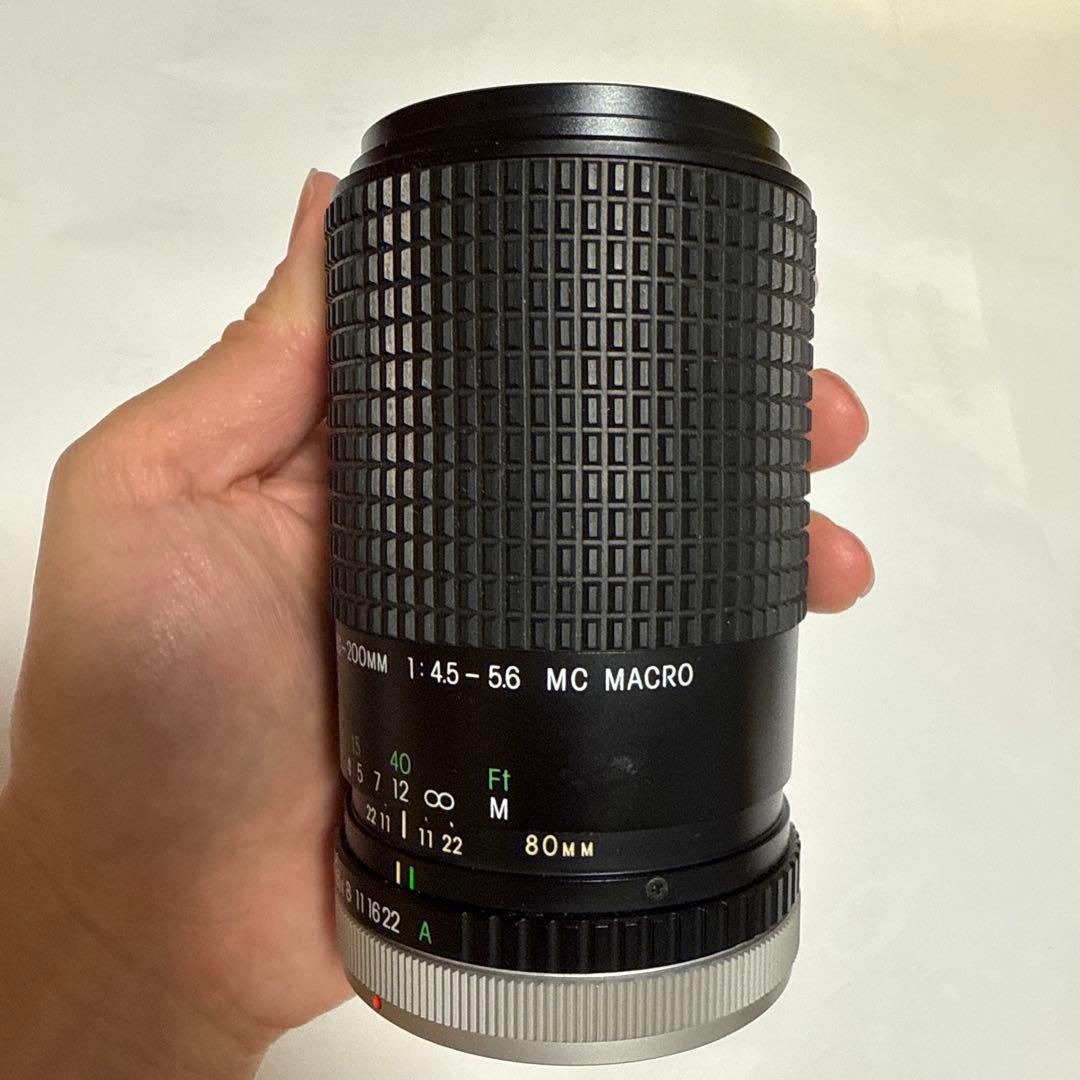 COSINA 80-200mm f/4.5-5.6 マクロズームレンズ