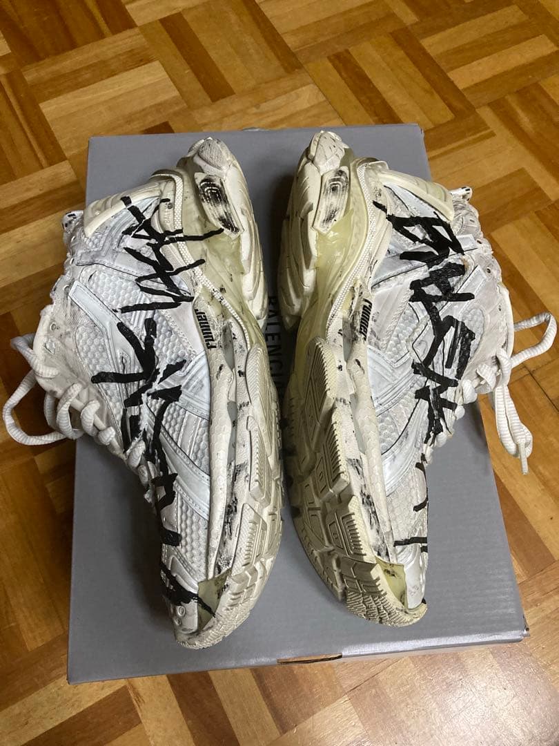 Balenciaga Runner Graffiti スニーカー 42