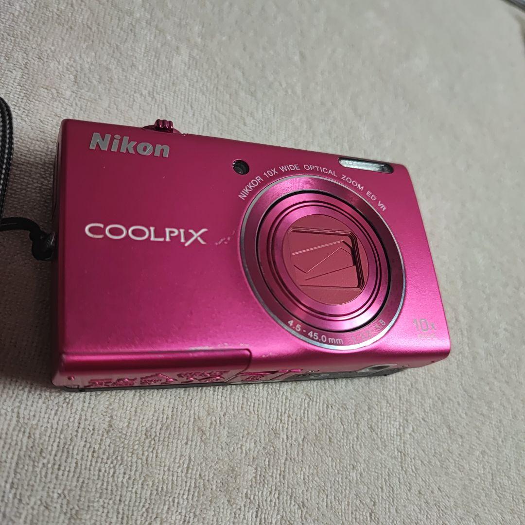 Nikon COOLPIX S6200 ピンク 予備バッテリーあり
