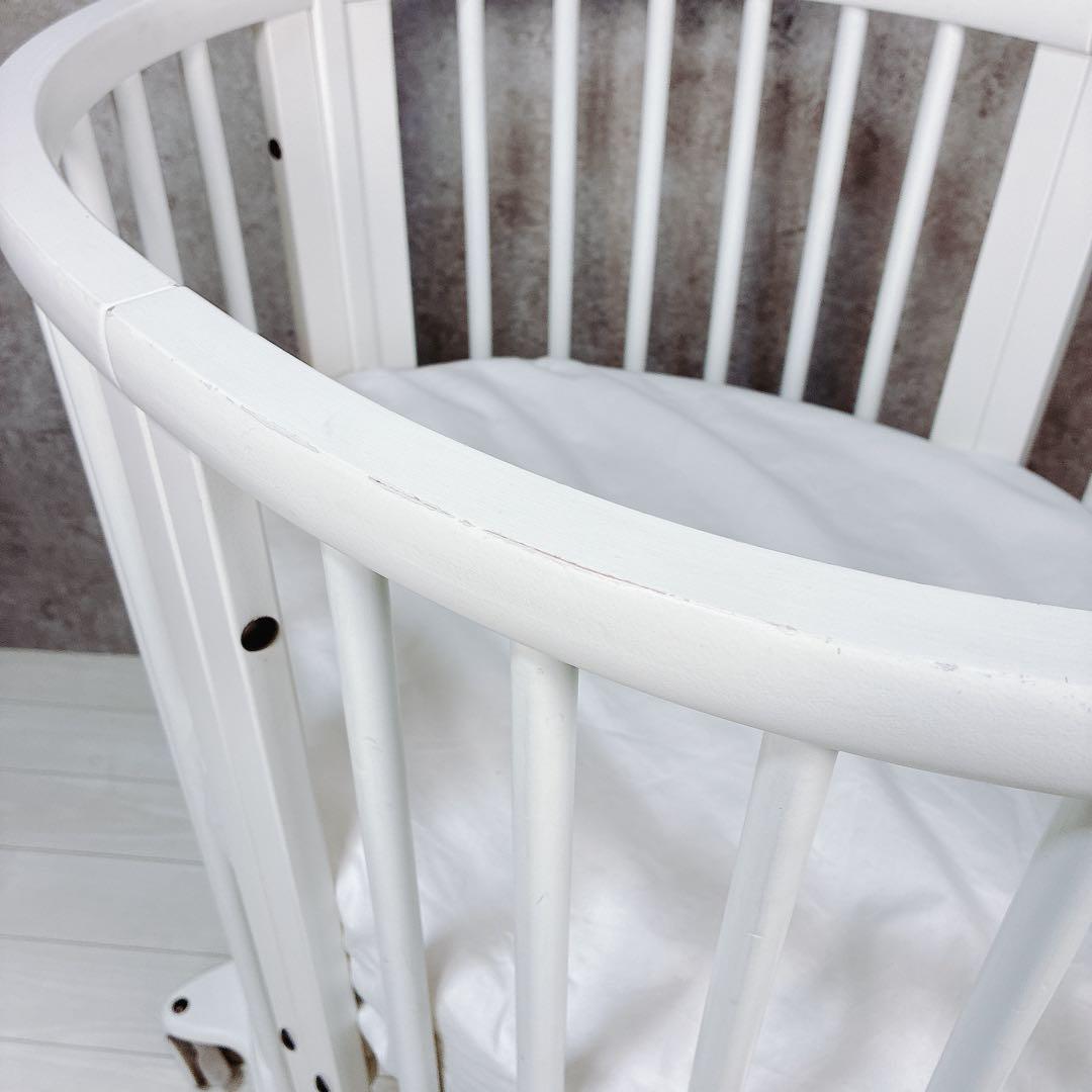 ストッケ STOKKE スリーピーベッド ミニ ドレープロッド ドレープ付