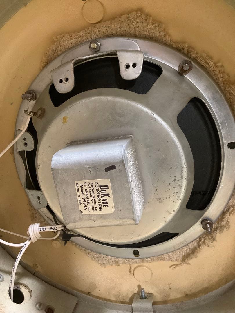 DUKANE スピーカー 9935A 8inch セット エンクロージャー込み