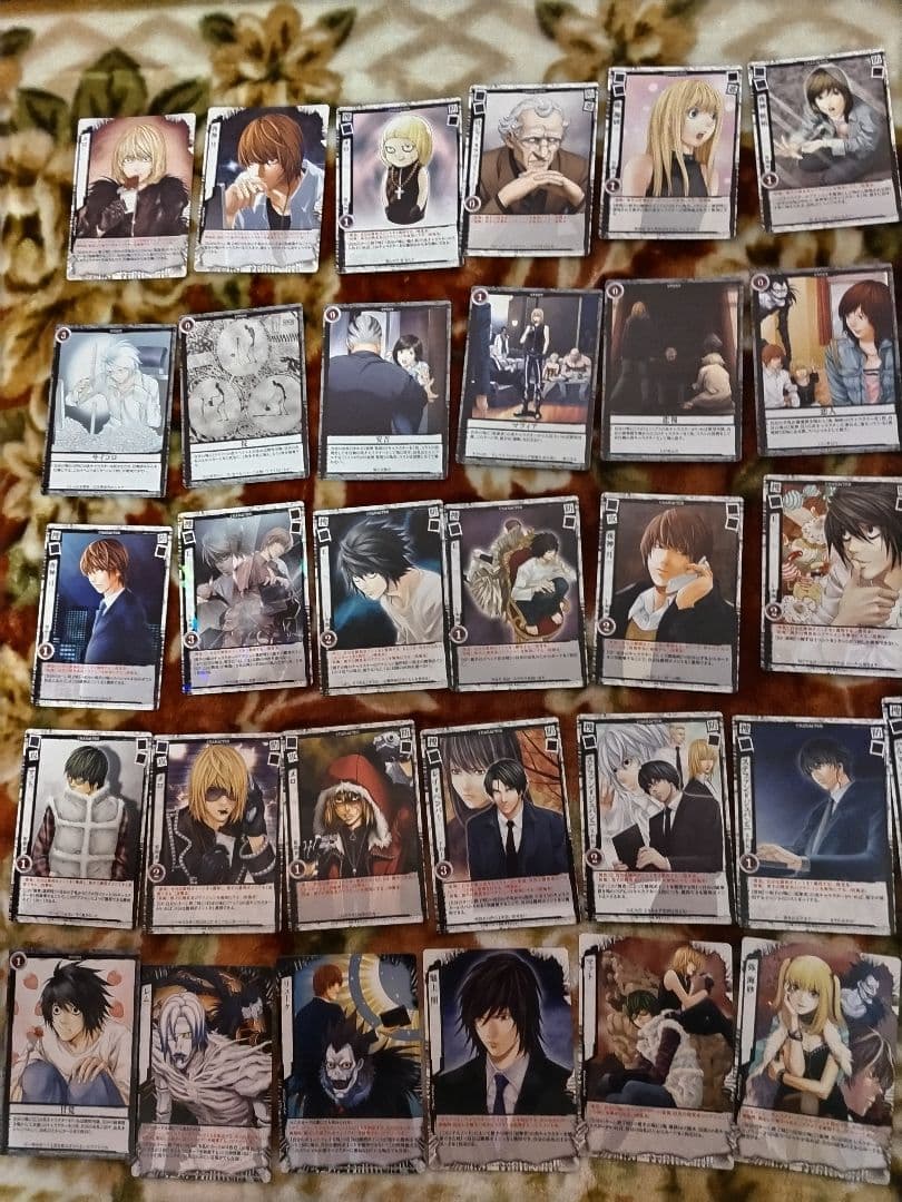 デスノート トレーディングカードゲーム まとめ売り 約190枚