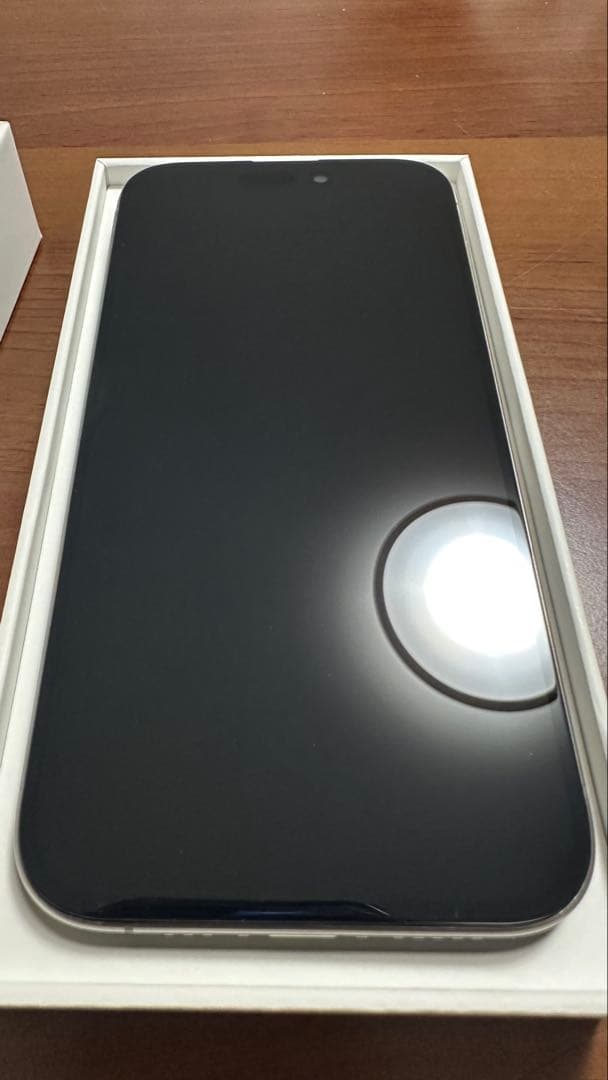 【美品/ジャンク】iPhone15 Pro 256GB ナチュラルチタニウム