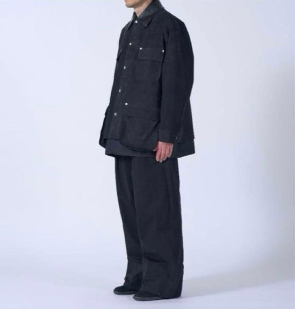 ジャケット・アウター YOKE 25AW Nuback Leather Coverall Jacket