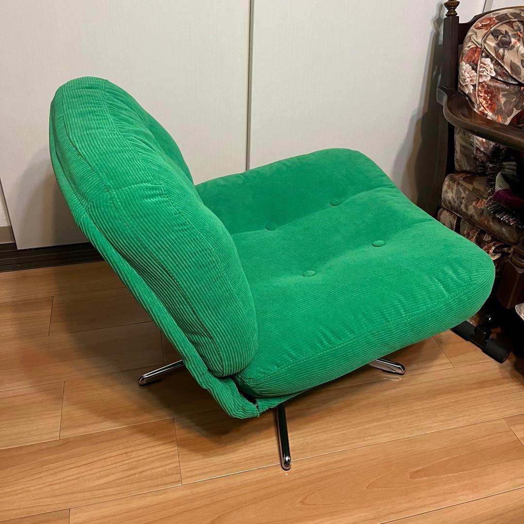 IKEA ディヴリンゲ 回転イージーチェア パーソナルチェア グリーン