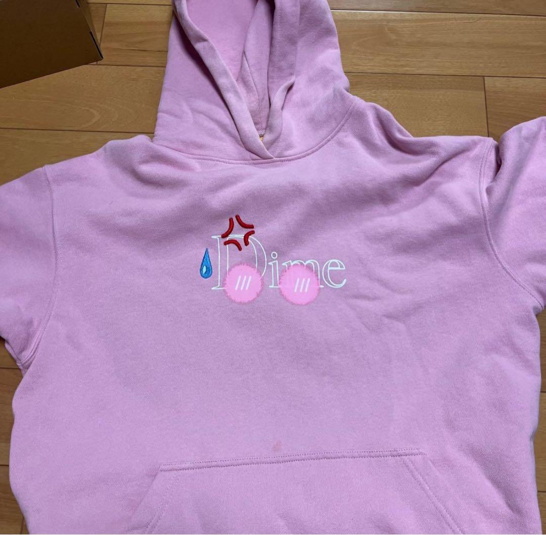 Dime ピンク パーカー M