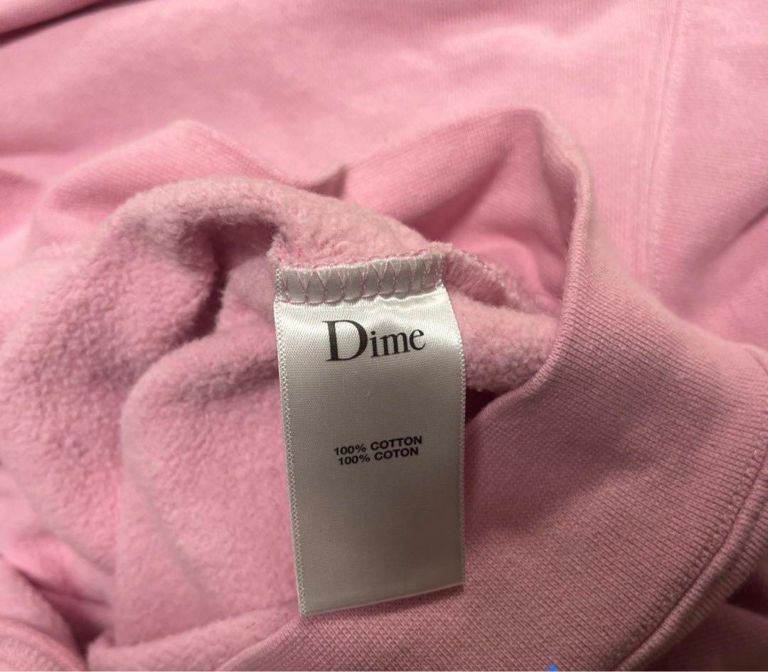Dime ピンク パーカー M
