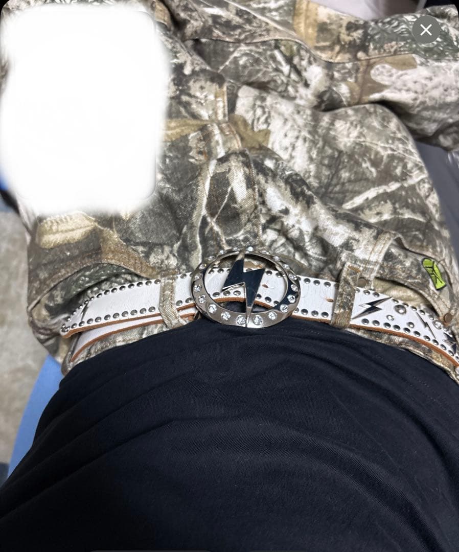 Diablo ディアブロ　本革　Y2K フェアリーグランジ スタッズ