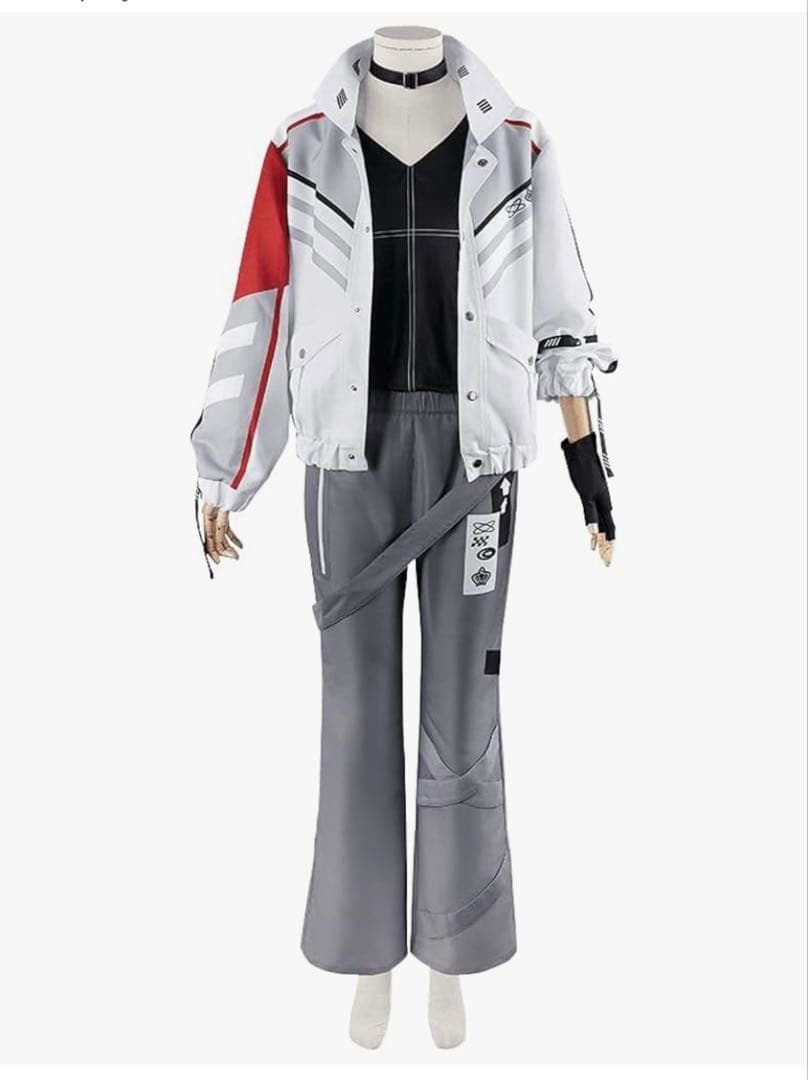 加賀美ハヤト コスプレ衣装 OVERFLOW 男性XLサイズ ウィッグ