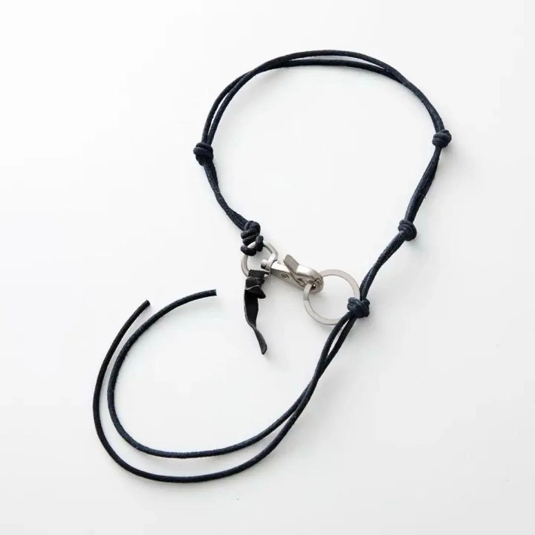 シ*ー様 our legacy　Ladon　ネックレス　ネイビー