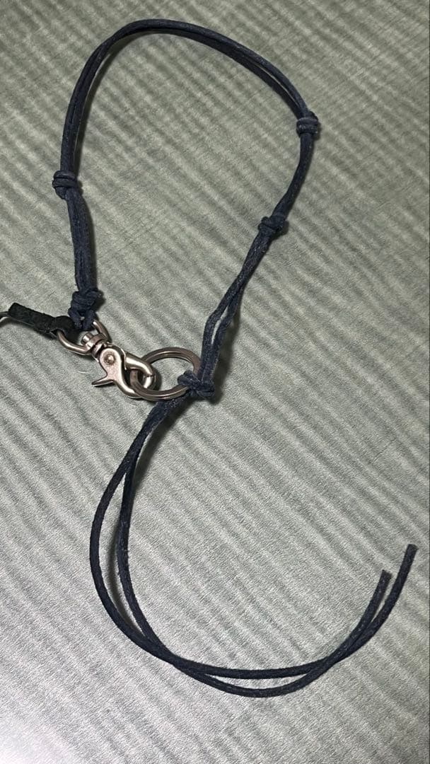 シ*ー様 our legacy　Ladon　ネックレス　ネイビー