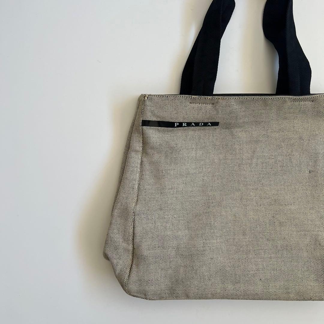 バッグ PRADA CANAPA SPORT CANVAS TOTE BAG