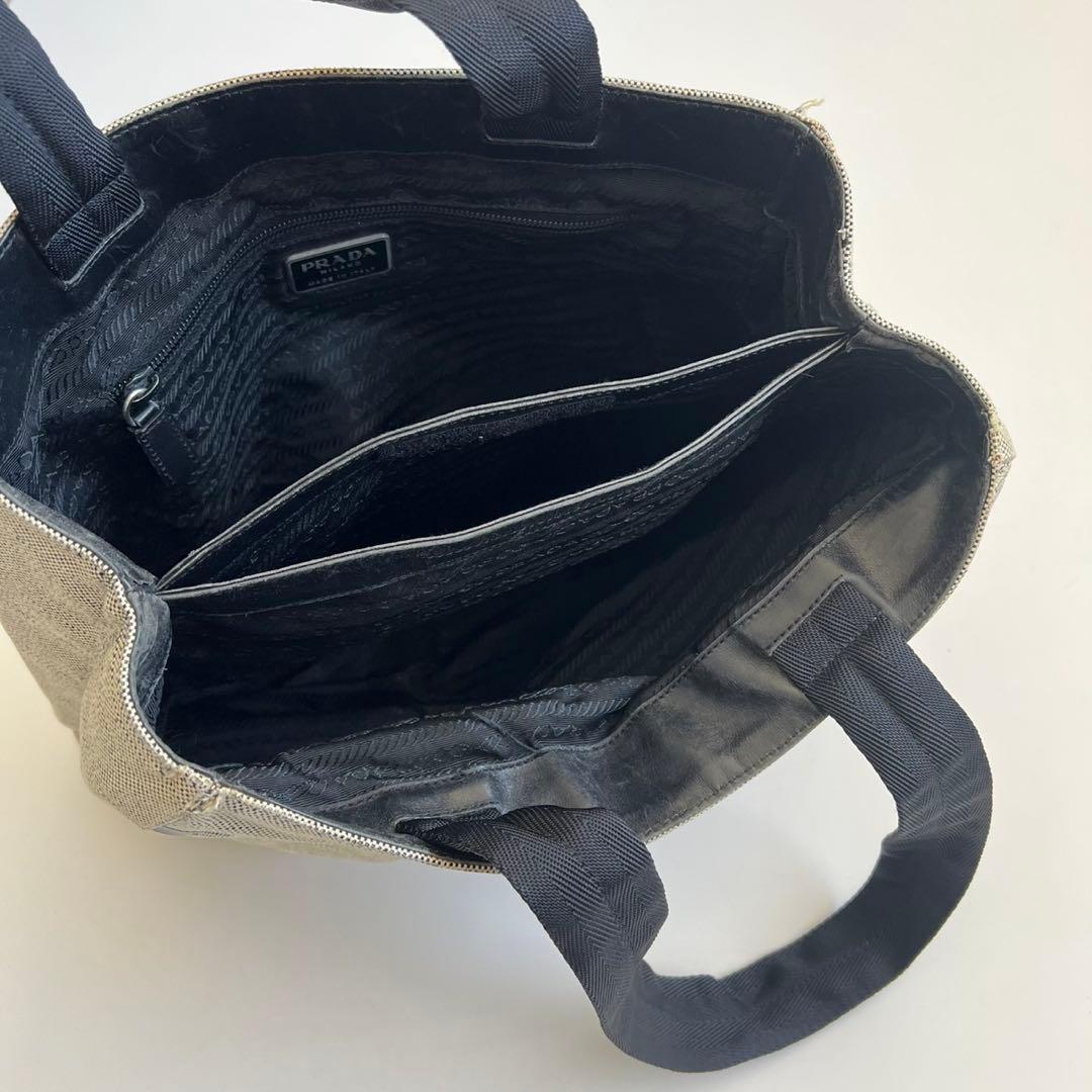 バッグ PRADA CANAPA SPORT CANVAS TOTE BAG