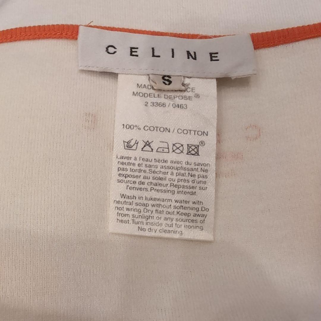 【希少】CELINE セリーヌ キャミソール スタッズ ロゴ　夏コーデ