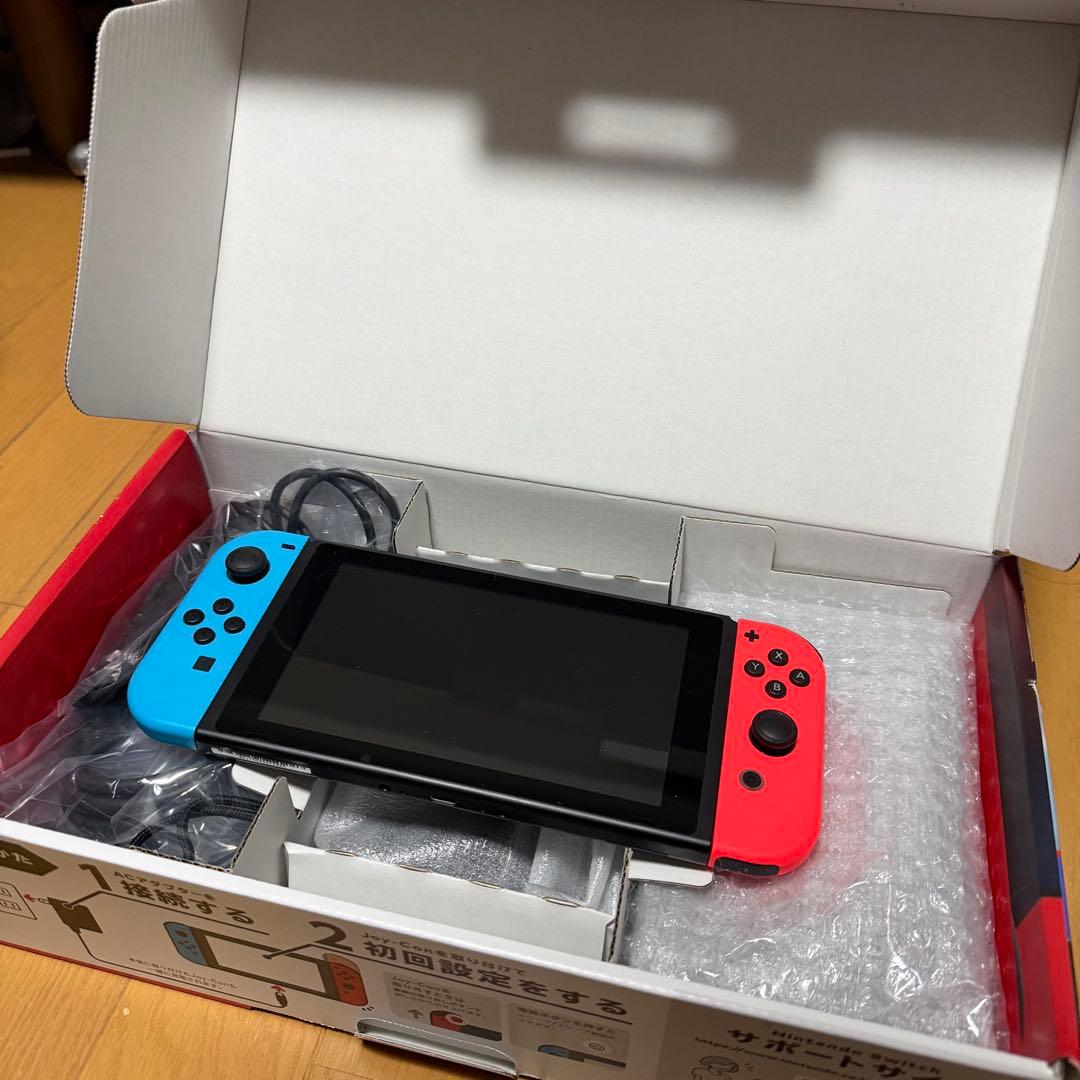 Nintendo switch バッテリー強化版モデル 全付属品付き