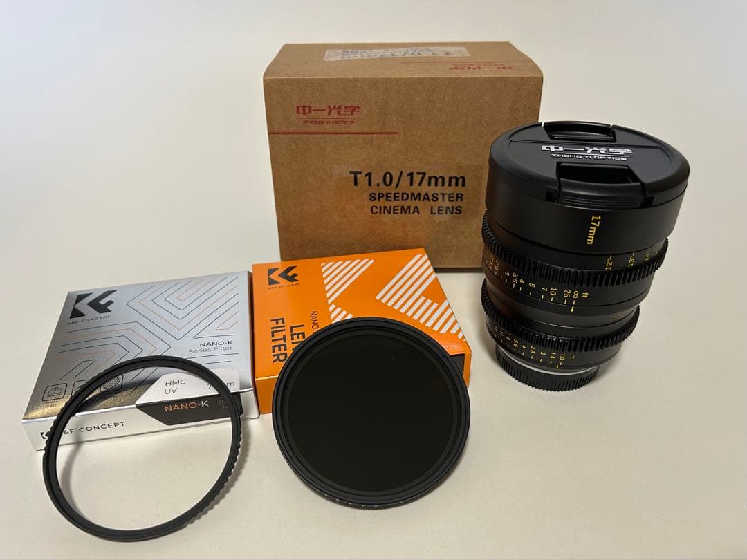 S*k様 中一光学 SPEEDMASTER CINEMA 17mm T1.0 M