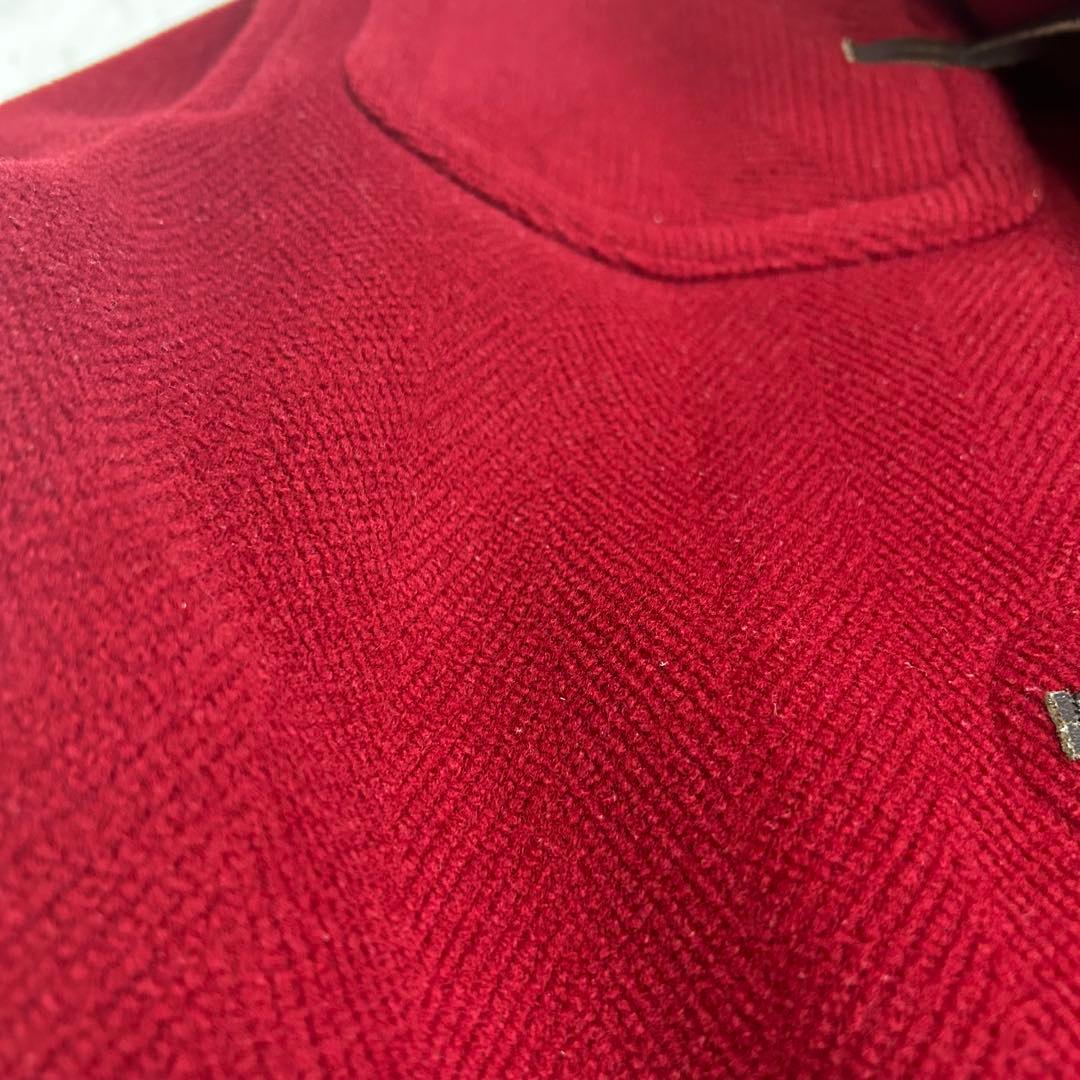 【XL】OLD ENGLAND ダッフルコート ヘリンボーン　ウール　英国製