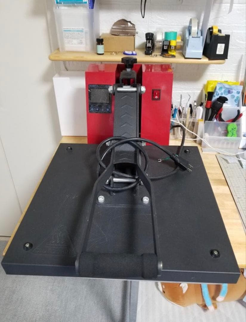 熱転写プレス機 38cm x 38cm デジタル