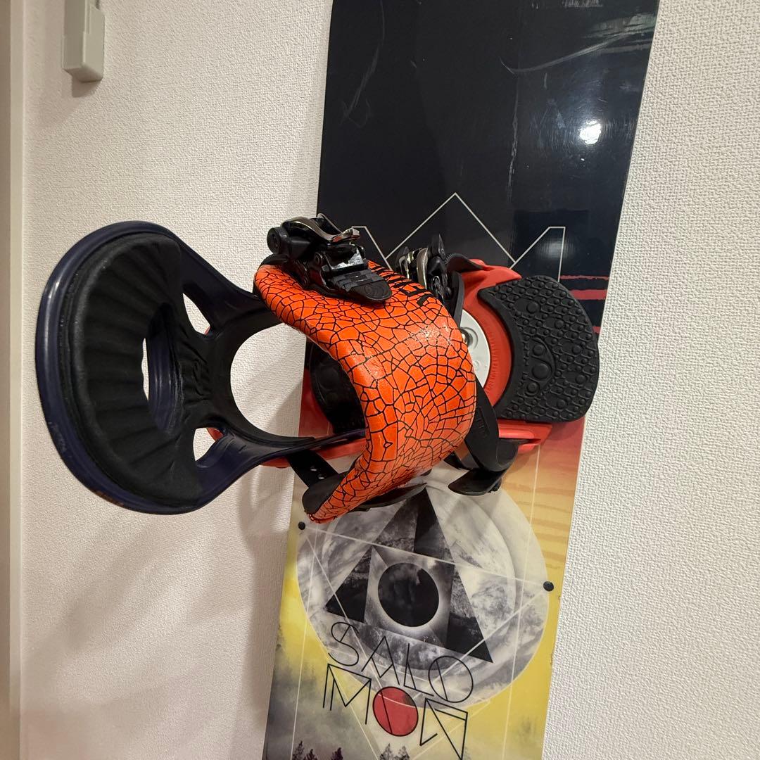 SALOMON スノーボード SUBJECT149 FLUX ビンディング　RP